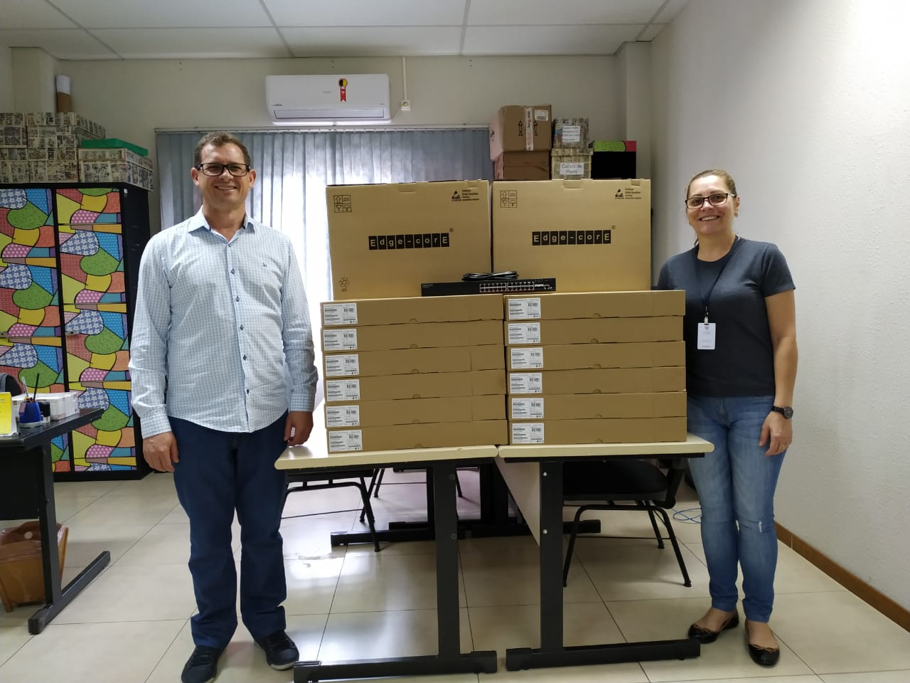 Escolas do NRE de Laranjeiras do Sul receberão equipamentos que trarão benefícios na rede de internet