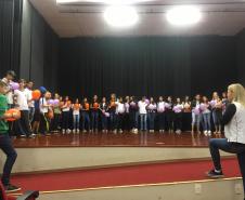 Núcleo de Educação desenvolve trabalho com alunos do Município de Quedas do Iguaçu