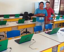 Escolas do Núcleo de Educação de Laranjeiras do Sul recebem Equipamentos Tecnológicos para auxiliar no processo de Ensino Aprendizagem