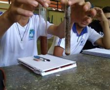 Química em prática no Colégio Estadual João Rysicz