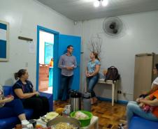 Escolas Municipais recebem visita do Chefe do NRE