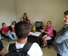 Núcleo de Educação recebeu a visita dos Vereadores Mirins de Laranjeiras do Sul