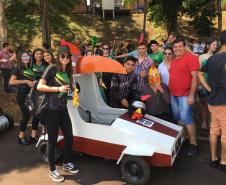 Alunos do NRE de Laranjeiras do Sul participaram da Inventum, em Pato Branco 