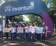 Alunos do NRE de Laranjeiras do Sul participaram da Inventum, em Pato Branco 