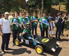 Alunos do NRE de Laranjeiras do Sul participaram da Inventum, em Pato Branco 