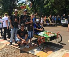 Alunos do NRE de Laranjeiras do Sul participaram da Inventum, em Pato Branco 
