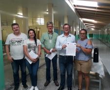 Ata de Partida de Obra é realizada no Colégio Álvaro Natel de Camargo