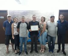 Medalha de Honraria Pedro Alzide Giraldi é concedida ao Chefe do NRE de Laranjeiras do Sul 