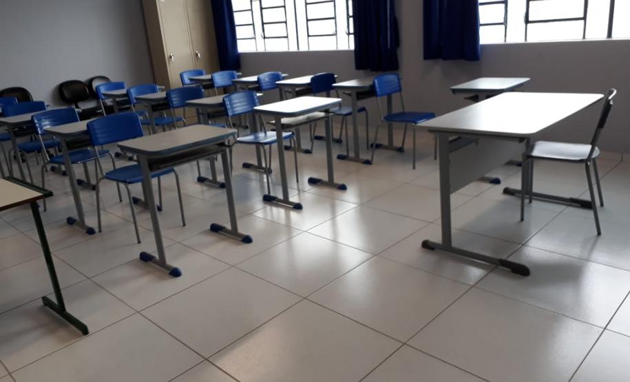 Trabalho de Prevenção sendo realizado pelo Núcleo de Educação de Laranjeiras do Sul