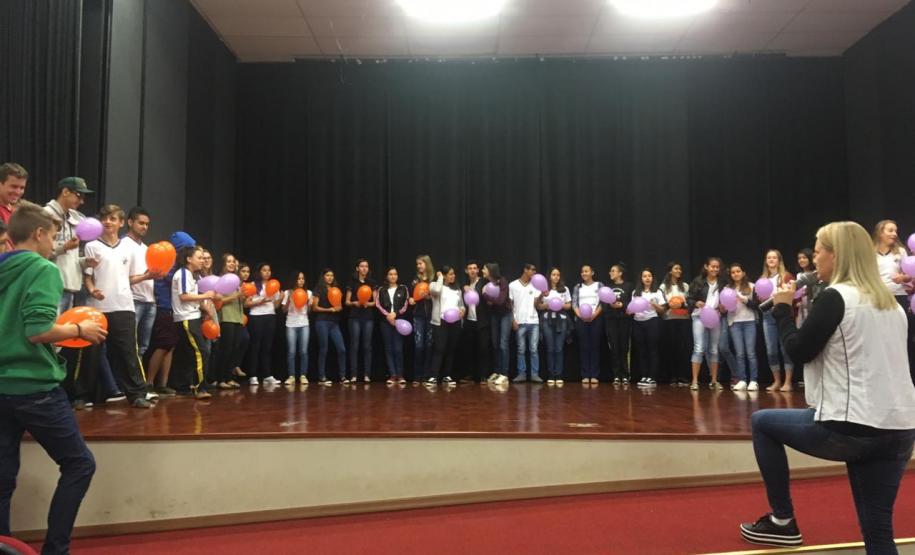 Núcleo de Educação desenvolve trabalho com alunos do Município de Quedas do Iguaçu