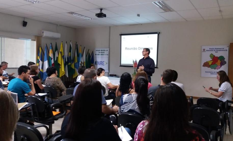 Reunião Gestores – Núcleo de Educação Laranjeiras do Sul