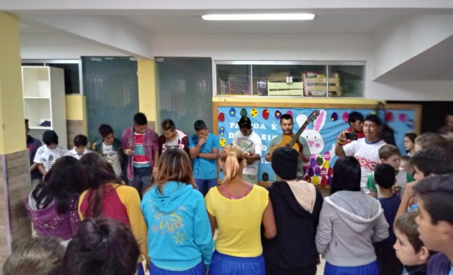 Projeto de Música no Colégio Valdomiro Tupã