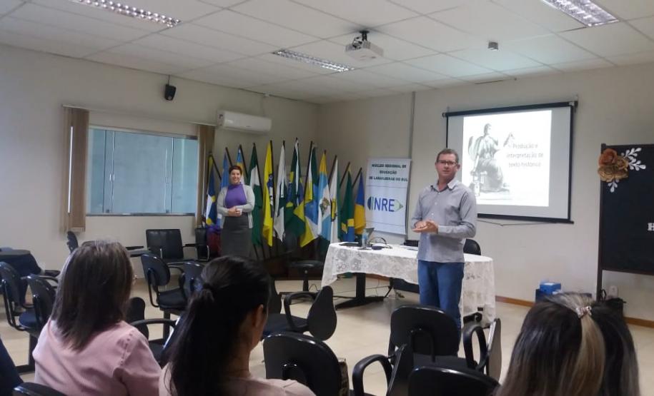 NRE oferece capacitação na disciplina de História NRE oferece capacitação na disciplina de História