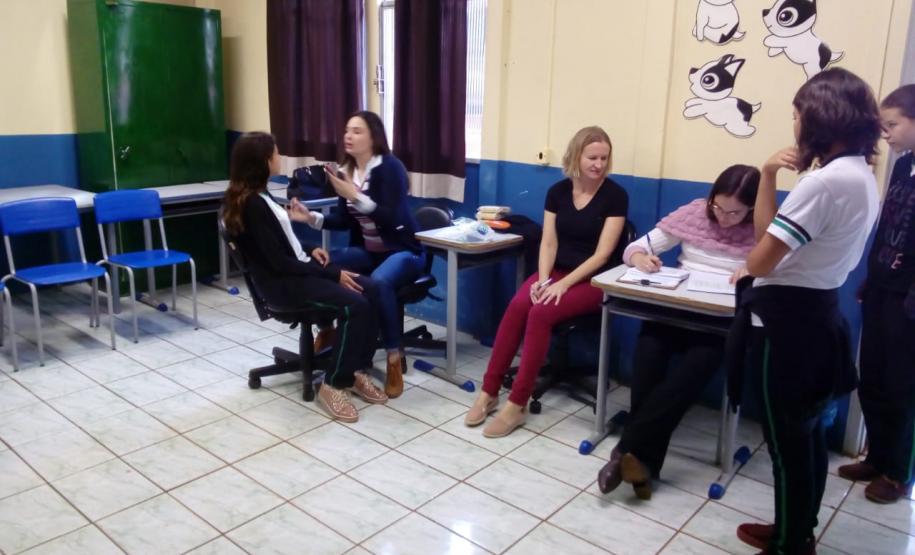 Colégio Estadual Álvaro Natel de Camargo de Espigão Alto do Iguaçu firma parcerias em prol de um ensino de qualidade