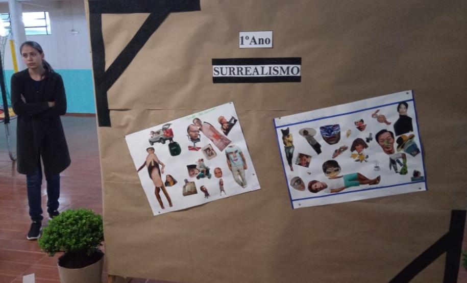 Colégio Estadual do Campo Joaquim Nasário Ribeiro, promove nesta semana a exposiçao da 
Releitura dos Penetráveis de Hélio Oiticica