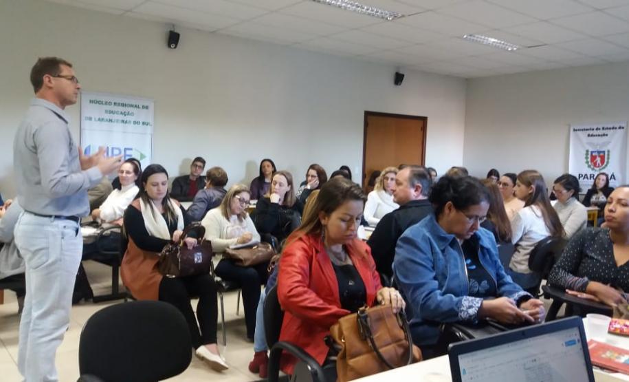 II Encontro Formativo das Equipes Gestoras é realizado no NRE de Laranjeiras do Sul II Encontro Formativo das Equipes Gestoras é realizado no NRE de Laranjeiras do Sul