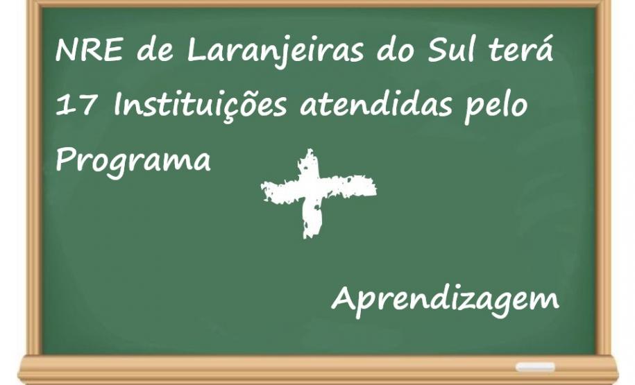 NRE de Laranjeiras do Sul será atendido pelo Programa “Mais Aprendizagem”