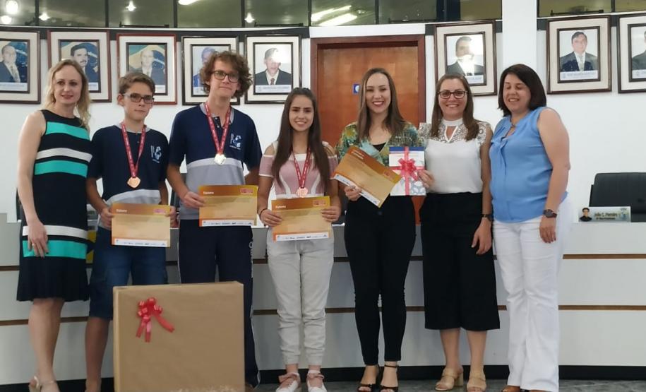Entrega da Premiação da OBMEP aconteceu em Quedas do Iguaçu