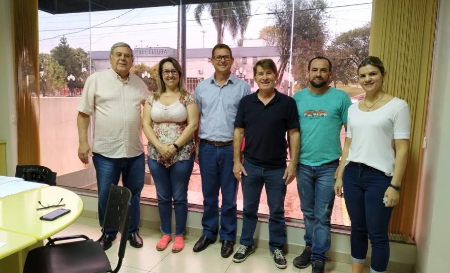Nre de Laranjeiras do Sul recebe visita do Diretor do Paraná Previdência