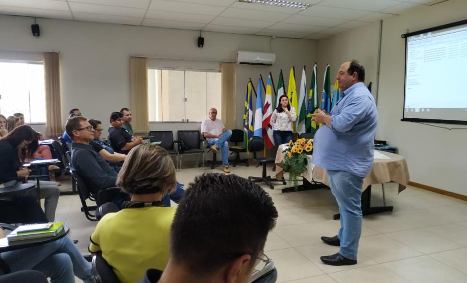 Reunião com Gestores movimento o NRE de Laranjeiras do Sul