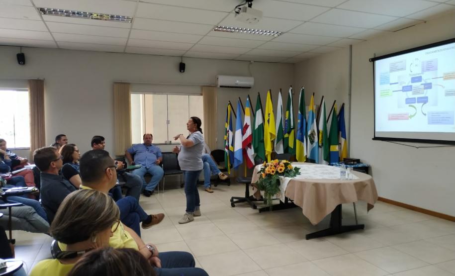 Reunião com Gestores movimento o NRE de Laranjeiras do Sul