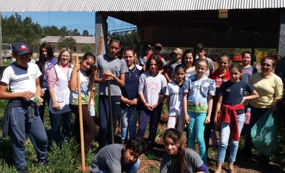 Em comemoração ao dia da árvore, Escolas do Paraná realizam o plantio de mudas nativas