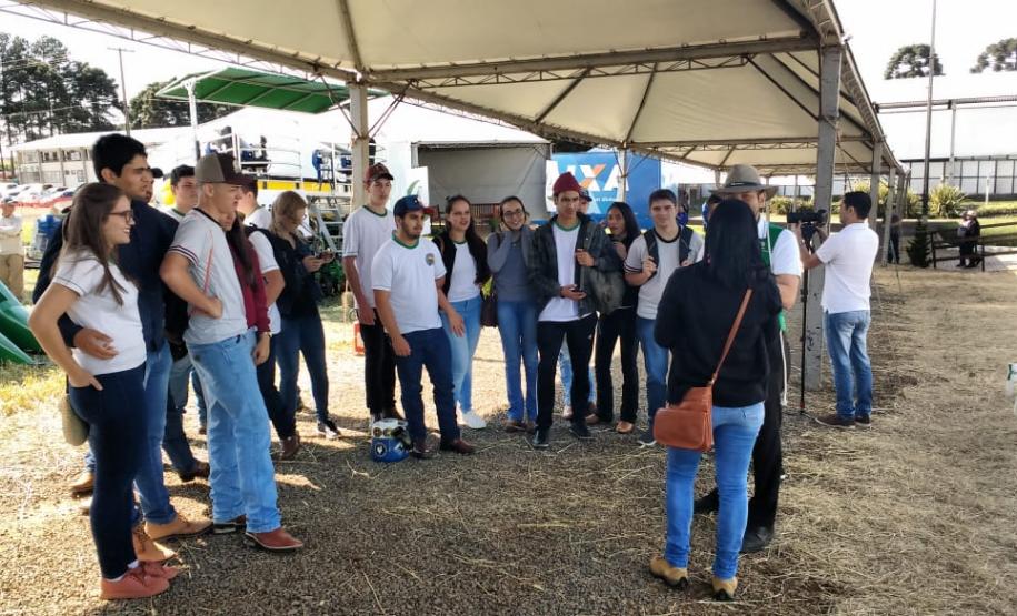 Alunos do CEEP de Laranjeiras do Sul participam do WinterShow em Entre Rios