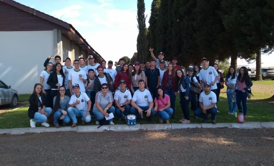 Alunos do CEEP de Laranjeiras do Sul participam do WinterShow em Entre Rios