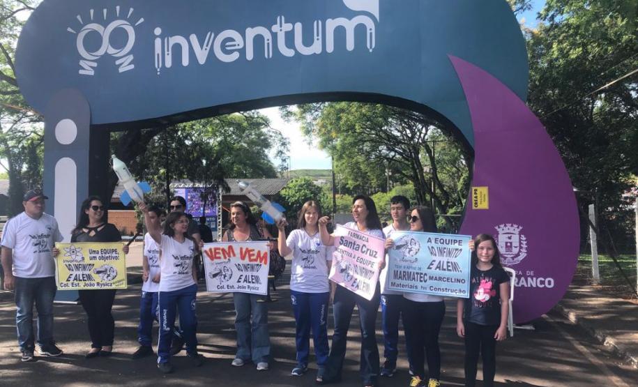 Alunos do NRE de Laranjeiras do Sul participaram da Inventum, em Pato Branco Alunos do NRE de Laranjeiras do Sul participaram da Inventum, em Pato Branco