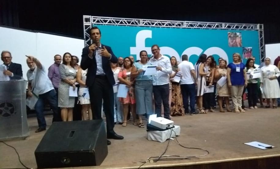 Gestores das Escolas Jurisdicionadas ao NRE de Laranjeiras do Sul participam de Evento na Capital Paranaense