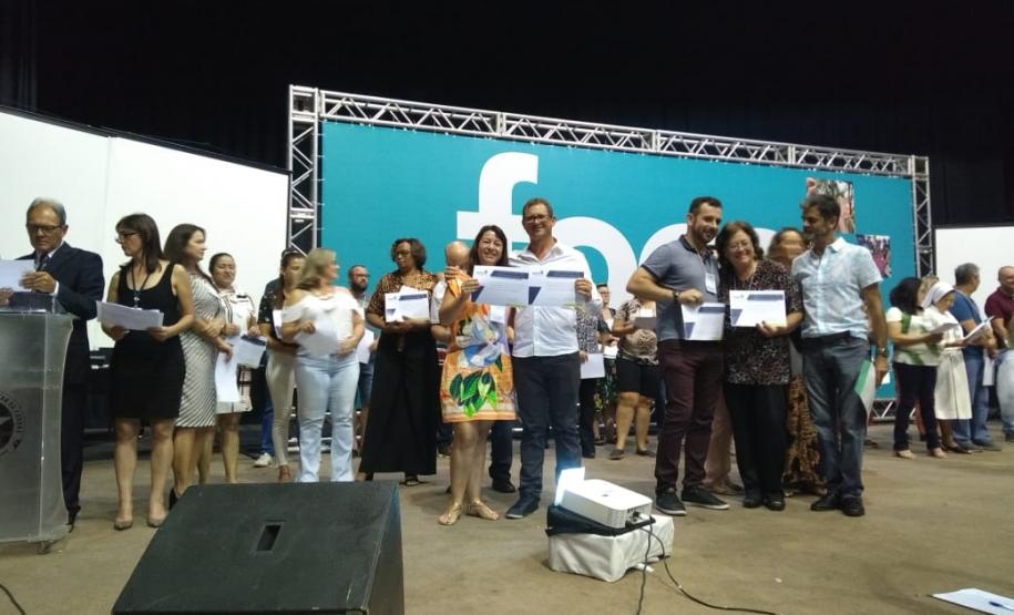 Gestores das Escolas Jurisdicionadas ao NRE de Laranjeiras do Sul participam de Evento na Capital Paranaense
