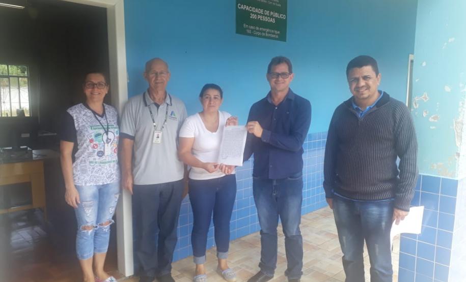 Escola Guaraí realiza Ata de Partida e Obras já podem ser iniciadas