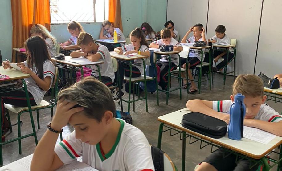 Alunos do Nre de Laranjeiras do Sul realizam nesta terça-feira a Prova Paraná