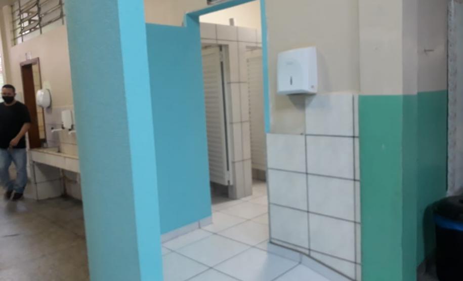 Obras estão sendo finalizadas no Colégio Álvaro Natel de Camargo