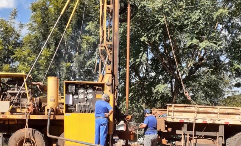 NRE de Laranjeiras do Sul recebe mais uma perfuração de poço artesiano