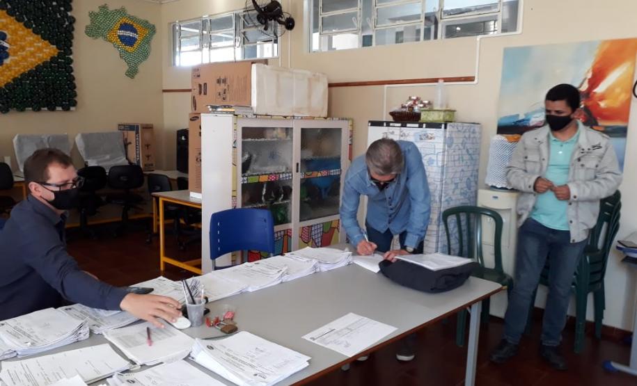 Colégio Arnaldo Busato realiza reunião de partida